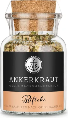 Produktbild von Bifteki, 80g im Korkenglas