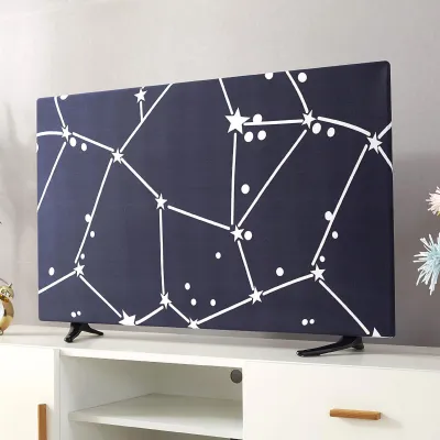 Immagine prodotto di Copertura TV, resistente alle intemperie, antipolvere, protezione universale elastica sospesa per televisori domestici, tipo 3, 55 pollici
