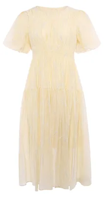 Produktbild von SIDONA damen kleid - gelb, XXS