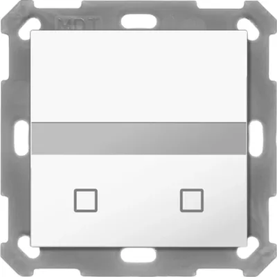 Produktbild von MDT KNX, 55 x 55 mm, Bewegungsmelder, mit Temperatursensor, reinweiß glänzend, Unterputz, 1 Stk.