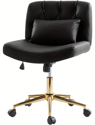 Obrázek produktu pro Ergonomická kancelářská židle - Kancelářská židle bez područek - Pracovní židle - Otočná židle - Houpací židle