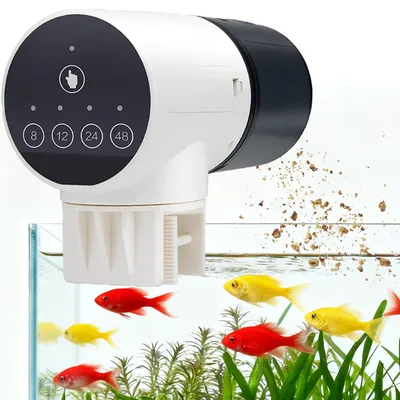 Aquarium-Fischfütterer, 200 ml, Timer, automatisch