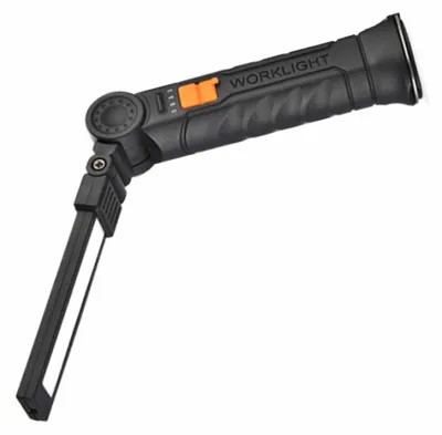 Imagen del producto de Linterna LED portátil multifunción con base magnética y rotación de 360 grados, color