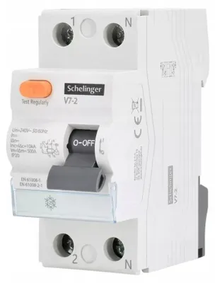Produktbild von SCHELINGER A03-V7-2-63-030 Fehlerstromschutzschalter 2P 63A