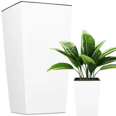 Obrázek produktu pro Květináč Prosperplast | Urbi Square | Bílá | 24 cm