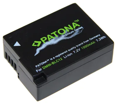 Produktbild von PATONA 1196, 1000 mAh, 7,2 V, Lithium-Ion (Li-Ion)