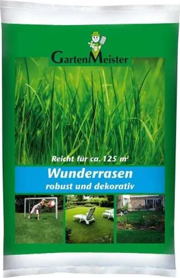 Produktbild von GartenMeister Wonder Rasen Grassamen GM 2,5 kg