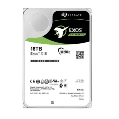 Produktbild von Seagate Exos X18 ST18000NM004J - Festplatte - 18 TB