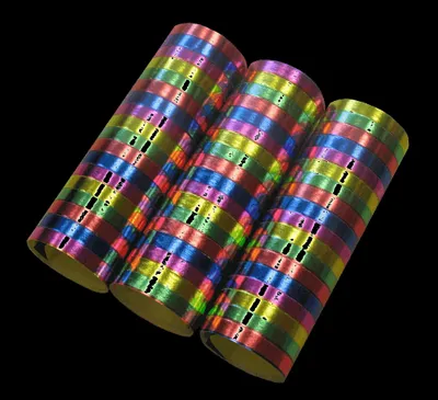Produktbild von 3 Luftschlangen metallic