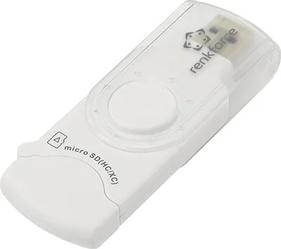 Produktbild von Renkforce RF-3285273 Externer Speicherkartenleser USB-A (USB 3.2 Gen 1) Weiß
