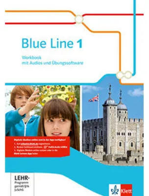 Produktbild von Blue Line 1.Workbook mit Audios und Übungssoftware Klasse 5