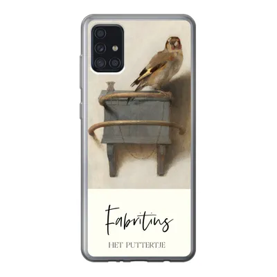 Produktbild von MuchoWow® Handyhülle Schutzhülle Hülle für Samsung Galaxy A52 5G Alte Meister - Der Stieglitz - Fabritius Silikon Softcase Handy Hülle - Umschlag