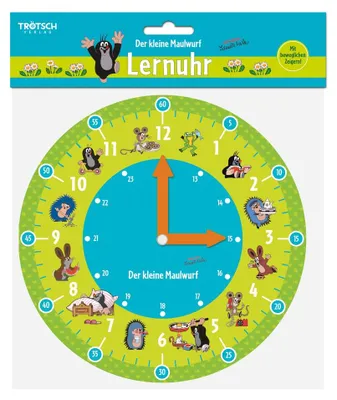 Produktbild von Der kleine Maulwurf Lernuhr