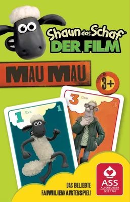 Produktbild von Shaun das Schaf (Kartenspiel), Mau Mau