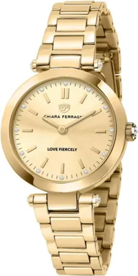 Produktbild von Chiara Ferragni R1953103504 Uhr Golden  Golden One Size