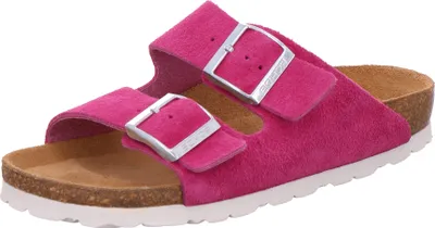 Produktbild von Rohde 5590 Alba Damen Schuhe Pantoletten Clogs Leder, Größe:38 EU, Farbe:Pink