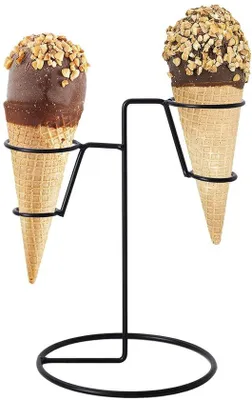 Produktbild von Eiswürfelstand - Hochwertiges Eis - Ideal für Dessertpräsentation
