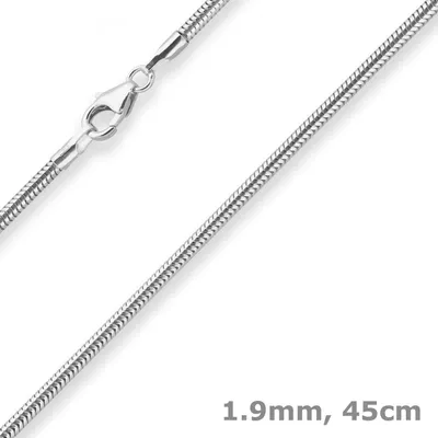 1-9mm-Schlangenkette-aus-925-Silber-45cm