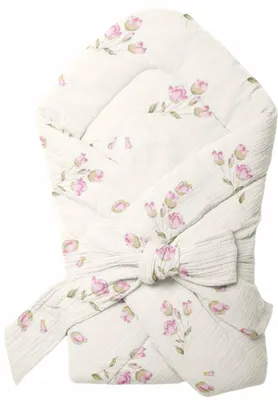 Immagine prodotto di Copertina Avvolgente Neonato in Mussola 75 × 75 cm – Swaddle per Neonati, 100% Cotone, Morbida e Traspirante