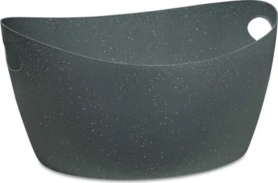 Image de koziol Bottichelli Corbeille de rangement 15,0 l gris 48,5 x 41,0 x 23,5 cm