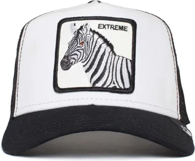 Produktbild von Goorin Bros. Exxxtreme Trucker Cap The Farm Animal White