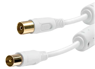 Image de VIVanco™Câble d'antenne coaxial en ferrite, 100 dB