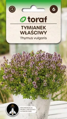 Zdjęcie produktu dla Nasiona ziół Tymianek właściwy zioła do ogrodu - Toraf 316