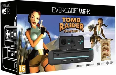 Image de Cassette de données Just For Games Evercade VS-R + Tomb Raider Collection 1