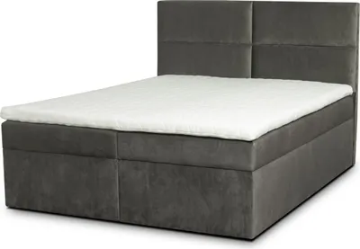 Produktbild von Polsterbett Design Bett Schlafzimmer Textil Leder Polster Hotel Betten Boxspring