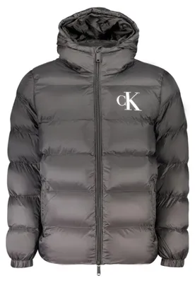Produktbild von Stilvolle Herrenjacke Schwarz, Wasserabweisend, aus Recyceltem Nylon
