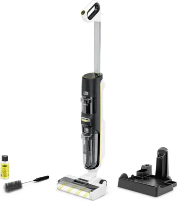 Produktbild von Kärcher FCV 4 Handstaubsauger Schwarz, Weiß Beutellos
