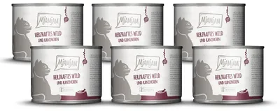 Produktbild von MjAMjAM herzhaftes Wild & Kaninchen an fruchtigen Heidelbeeren, Adult, jede Rasse, Spiel, Kaninchen, 200 g, Getreidefrei