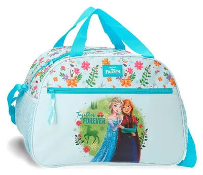Obrázok produktu pre Cestovná taška Disney Joumma Frozen Forever, 40 x 28 x 22 cm, svetlomodrá, polyester