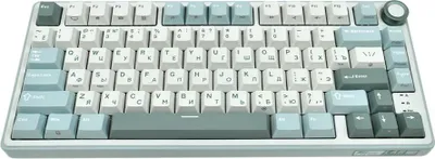 Immagine prodotto di ROYAL KLUDGE R75 Sky Cyan Tastiera da gioco interruttore marrone