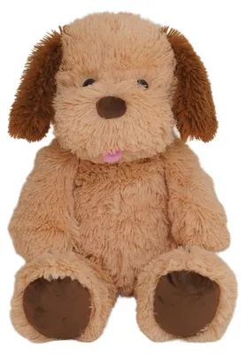 Produktbild von JollyPlush Kuscheltier Hund 50 cm – großes weiches Plüschtier für Kinder, liebevolles Hündchen als Geschenk & Kinderzimmer Deko