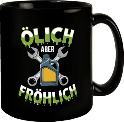 Produktbild von Ölich Aber Fröhlich Tasse für Mechaniker