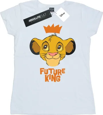 Produktbild von Disney - "The Lion King Future King" T-Shirt für Damen BI25207 (M) (Weiß)