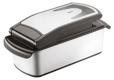 A product shot of a food dicer.