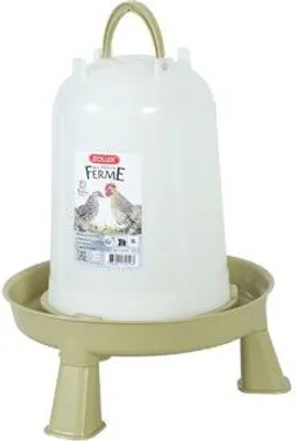 Zdjęcie produktu dla Poidło dla drobiu stojące 5l zielone Zolux