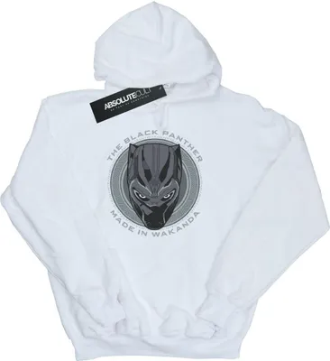Produktbild von Marvel - " Wakanda" Kapuzenpullover für Jungen BI3700 (116) (Weiß)
