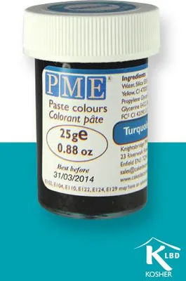 Obrázek produktu pro PME gelová barva - tyrkysově modrá