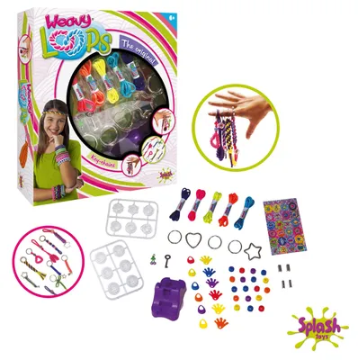 Produktbild von Splash Toys 30490 Weavy Loops Key Chain Set
