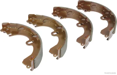 Produktbild von HERTH+BUSS JAKOPARTS Bremsbackensatz Trommelbremse Hinten für TOYOTA COROLLA Liftback (E11) J3502034