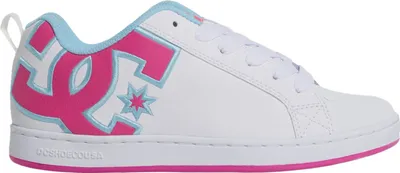 Produktbild von DC Shoes Court Graffik White/Crazy Pink/Blue Größe EU 37,5
