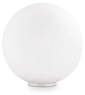 Produktbild von Ideal Lux MAPA TL1 D30, Weiß, Glas, Metall, Schlafzimmer, Wohnzimmer, IP20, E27, 1 Glühbirne(n)