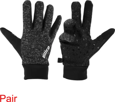 Produktbild von Fahrradhandschuhe Fleecegefütterte Winterhandschuhe Warme Winddichte Fahrradhandschuhe Mit Griffverst?rkung Schwarz XL 1 Paar