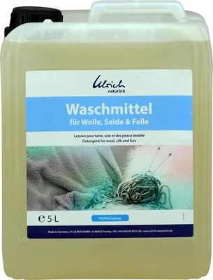 Produktbild von ULRICH natürlich Waschmittel für Wolle, Seide und Felle 5 Liter