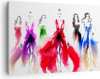 Produktbild von Bild auf Leinwand - Leinwandbild - Fotomodell Frau - 70x50cm - Wand Bild - Wanddeko - Wandbilder - Leinwanddruck - Bilder - Kunstdruck - Wanddekoration - Leinwand bilder - Wandkunst - AA70x50-3651