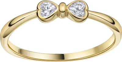 Produktbild von Celesta Gold Ring 375 Gelbgold Zirkonia 375/- Gold gelb 054 (17,2) Zirkonia weiß 371370607-2