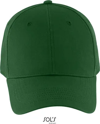 Produktbild von SOLs 03093 | Six Panel Cap Blaze, 6-Panel-Form - Farbe: Bottle Green - Größe: One Size